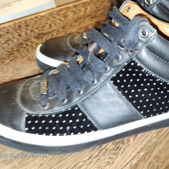 Jimmy Choo Black polka dot sneakers - Picture 4 of 7